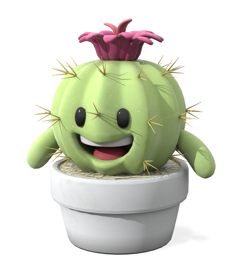 Happy cactus, for happy clients